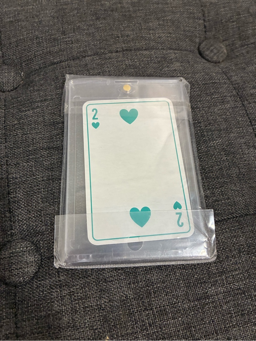 Dior Playing Card with Teal Accent - Christian Dior